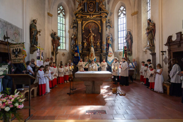 Fronleichnamsprozession im Pfarrverband St. Quirin und St. Michael 2025